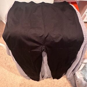 Lane Bryant Black Spandex Tummy Control Leggings- Size G/H